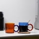 thumbnail image 5 of Taza de cafe Baoblaze azul ámbar 300 ml, 5 of 7