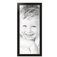 thumbnail image 2 of ArtToFrames 11" x 26" Raw Edge Black Picture Frame, 11x26 inch Black MDF Poster Frame (WOM-4460), 4 Pack, 2 of 8