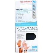 Sea-Band Acupressure Wrist Bands 1 Pair (Pack of 2)