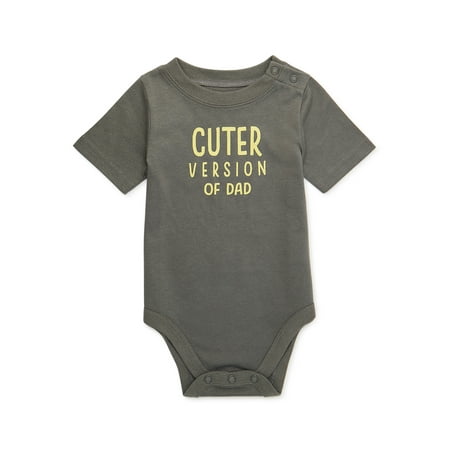

Garanimals Baby Boy Short Sleeve Graphic Bodysuit Sizes 0-24 Months