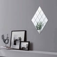 thumbnail image 6 of Acrylic Mirror Tiles Sheet Adhesive Wall Mirror Flexible Self Adhesive Non Glass Mirror,12 by 12 Inch,4 Pieces, 6 of 9