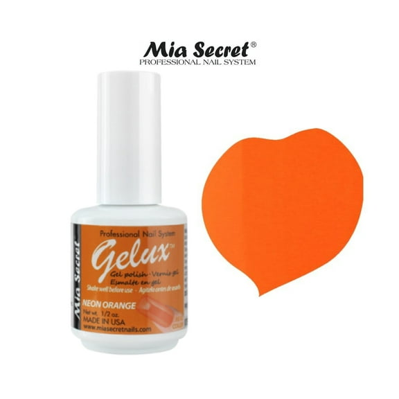 Mia Secret Gelux Gel Polish - (GP-102) NEON ORANGE