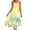 Yellow, variant on Ahuyic Womens Summer Dresses,Womens Casual Sundress,Women's Casual Summer Dress Sleeveless Sundress Hankerchief Hem Maxi Tank Dresses Beach Dress With Pockets