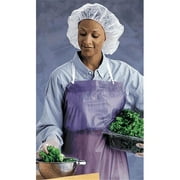 Ansell 012-56-009-33X54 6 Mil Raw Edge Vinyl Apron- Blue