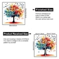 thumbnail image 3 of Adhesivos de pared, acuarela, árbol, color otoño, PVC, 56 x 83 cm, 3 of 3