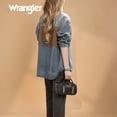 thumbnail image 4 of Wrangler Barrel Bag Retro Top Handle Bags with Crossbody Strap Boston Satchel Purse and Handbag Women, Black, 4 of 7