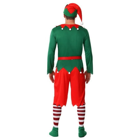 Men's Plus Size Santa's Helper Costume