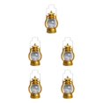 thumbnail image 3 of Guardoinrt Lantern LED Oil Lamp Table Porch Winery Cabin Light Golden 5Set, 3 of 6