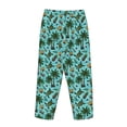 thumbnail image 5 of Goofa Pineapple Sea Turtle Printed Soft Pajama Pants for Women, Wide Leg Comfy Casual Lounge Yoga Pants-Medium, 5 of 9