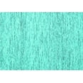 thumbnail image 1 of Ahgly Company Machine Washable Indoor Rectangle Abstract Turquoise Blue Contemporary Area Rugs, 3' x 5', 1 of 4