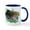 White/Navy Inside, variant on CafePress - Brook Trout Mug - 11 oz Ceramic Mug - Novelty Coffee Tea Cup