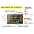 thumbnail image 4 of DT20W 0-420V Tuya WiFi Smart Lithium Battery Capacity Detection Tester DC Current Voltage Coulomb Power Meter 30A,1 * Lithium Battery Capacity Tester,Black, 4 of 8