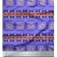 thumbnail image 1 of Soimoi Rayon Fabric Geometric African Print Fabric by Yard 42 Inch Wide, 1 of 3