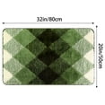 thumbnail image 6 of Unique Bargains Geometric Pattern Bathroom Rug Mat Soft Absorbent Bath Mat Non-Slip Carpet Green 20" x 32", 6 of 6