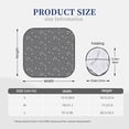 thumbnail image 7 of Lsque Airplane Routes Around The World 2 PCS Windshield Sun Shade | CarFoldable Window Covers | Car Accessories Reflect UV for Universal Cars SUV Truck | Medium, 7 of 7