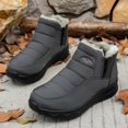 thumbnail image 3 of Women's Snow Boots Faux Fur Lined Winter Boots Waterproof Insulated Snow Shoes, 3 of 5