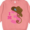 thumbnail image 3 of Inktastic 3rd Birthday 3 Year Old Cowgirl Toddler Sweatshirt, 3 of 4