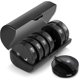 thumbnail image 1 of Organizador de pastillas dos veces al día, pastillero semanal AM PM, organizador de pastillas de gran capacidad para 7 días para pastillas/vitaminas/aceite de pescado/suplementos (negro) TUNC Sencillez, 1 of 5