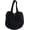 Black, variant on Women's Quilted Hobo Bag Corduroy Shoulder Purse Drawstring Canvas Handbag Large Totes Work Top Handle Bag