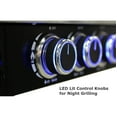 thumbnail image 4 of Monument Grills Porcelain 4 Burner Propane Gas Grill with USB LED Light, Black, 4 of 10