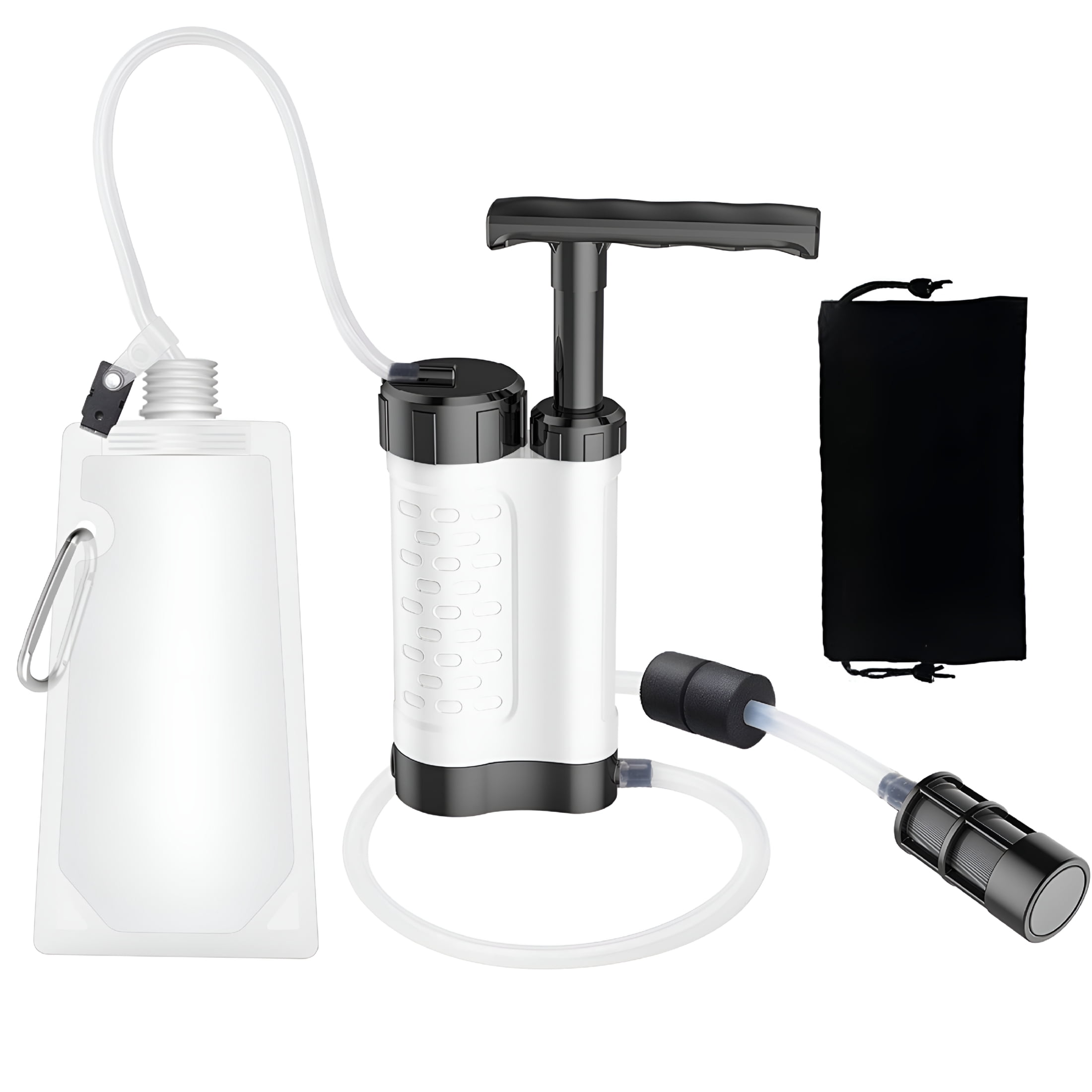 HIBIBUD 2026 New Outdoor Purifier, 0.01 Water Filter Portable Water Filtration System for Emergency, Camping, Hiking, Backpacking for Survival, Travel, Outdoor Adventures, Sports, Fishing, Trekking