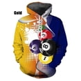 thumbnail image 2 of Sudadera con capucha con estampado 3D de billar para hombre y mujer, sudadera con capucha de manga larga, sudaderas casuales de gran tamaño para hombre, 2 of 5