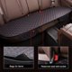 thumbnail image 5 of Juego de fundas universales de cuero PU para asientos de coche, protector de asiento delantero y trasero para las cuatro estaciones, almohadilla de cojín para asiento, accesorios interiores para autom, 5 of 5