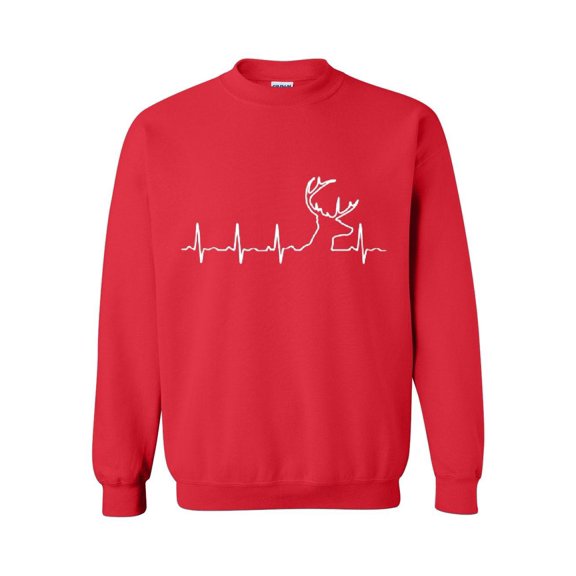 IWPF - Mens Sweatshirts and Hoodies - Deer Heartbeat