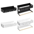 thumbnail image 4 of VONKY Racks In One Place For Easy Access Magnetic Refrigerator Storage white monolayer, 4 of 6