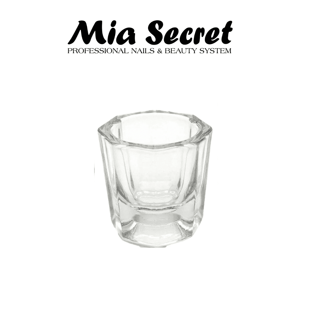 Mia Secret - Liquid Monomer 1oz & Cover Rose Acrylic Powder  0.5 oz + Dappen Dish + Academic Duo Nail Brush #8 OR- Combo