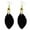d-Black, variant on Dangle Earrings Synthetic Resin Earring Bulk Petals Drop Long Earring Double Lobe Earrings For Women Drop Earrings Dangle Earrings For Women