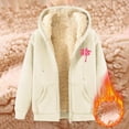 thumbnail image 2 of WILLBEST Sudadera con Capucha para Mujer, Estilo Otoño/Invierno, con Estampado Cómodo y Cremallera Gruesa Mediana, 2 of 5