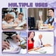 thumbnail image 4 of Mechanical Switch Calculator,10 Digits,Large LCD Display,Purple Gradient Desktop Calculator Big Buttons Gradient Purple, 4 of 5