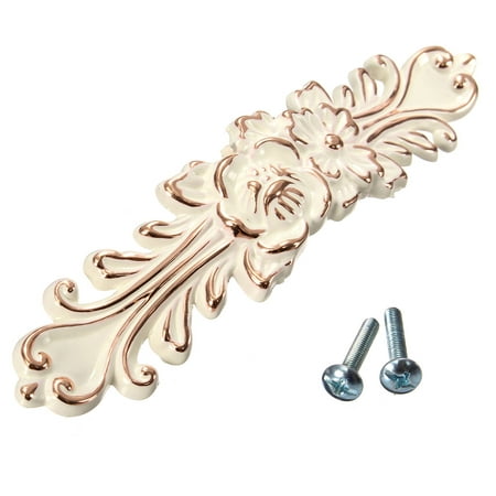 European Antique Flower Carved Furniture Handles Drawer Door Knobs ...