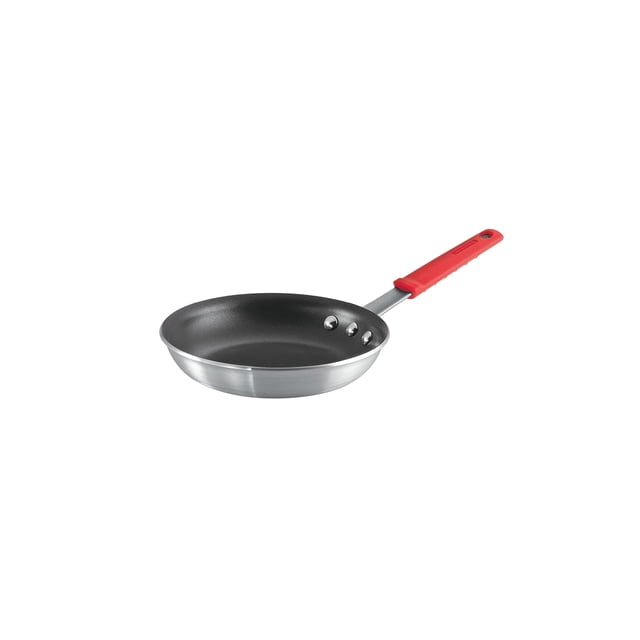 TRAMONTINA - Sartén de Aluminio Profesional, Antiadherente, Aluminio, Satín, Accesorio Cocina, Color Rojo