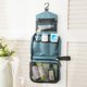 thumbnail image 5 of Bolsa de cosméticos, bolsa de almacenamiento multifuncional portátil de nailon, que contiene artículos de tocador de viaje de gran capacidad, bolsa de ducha impermeable para maquillaje, gris, 5 of 5