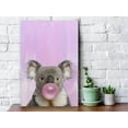 thumbnail image 3 of Awkward Styles Pink Nursery Room Decor Bubble Gum Kids Room Animal Canvas Wall Art Nursery Room Digital Collage for Nursery Room Decor Lovely Koala Poster Kids Room Artwork Pink Gum Animal Printed Art, 3 of 7