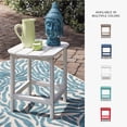 thumbnail image 3 of Bowery Hill Patio End Table in White, 3 of 9