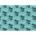 thumbnail image 1 of Ahgly Company Machine Washable Indoor Rectangle Transitional Aquamarine Stone Green Area Rugs, 6' x 9', 1 of 7