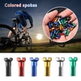 thumbnail image 5 of 10/20/50pcs Mountain Bike Bike Alloy Anodized Bicycle Wheel Accessories Multicolor Cycling Spokes Nipples Wheel Spoke Nipples GOLD 10PCS, 5 of 8