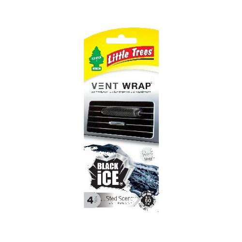 CTK5223124 Car Air Freshener, Vent Wrap, Black Ice, 4Pk. Walmart