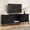 Black, variant on HLR 67" Vintage TV Stand for 75 Inch TV, Wood Entertainment Center with Storage, TV Console for Living Room, Green