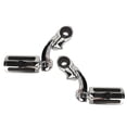 thumbnail image 3 of 2Pcs Motorcycle Highway Foot Peg Chrome Adjustable Durable Comfortable Highway Foot Peg Pedal for Davidson Short Type, 3 of 9