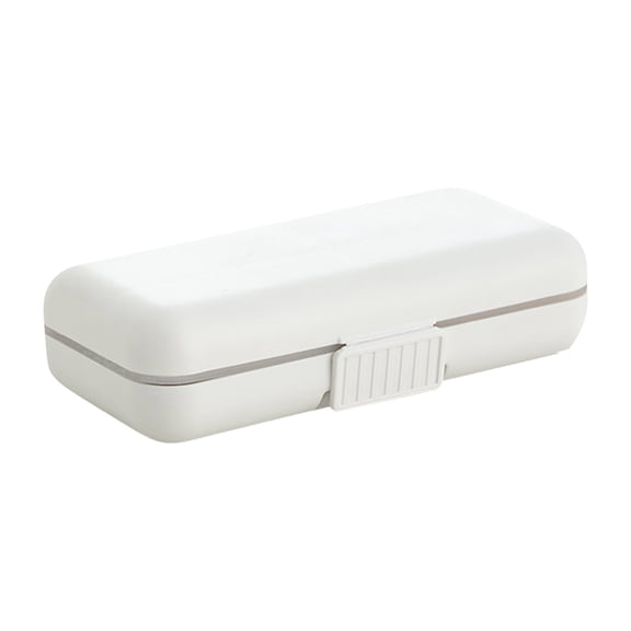 LEHOZIHEQ Daily Pill Organizer, Portable Moisture Proof Small Pill Case, for Pocket Purse Travel Pill Box Portable Medicine Vitamin Fish Oil Holder Container