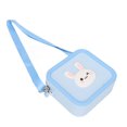 thumbnail image 2 of Kids Camera Bag, Kids Camera Case Silicone Adjustable Shoulder Strap Large Capacity Shockproof Soft  For Toys For Girls Yellow ,Pink Pig,Blue, 2 of 8