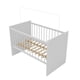 thumbnail image 2 of CUNA SIMPLES CON DISEÑO MODERNO BLANCO  102503.0001, 2 of 4