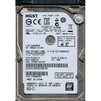 HGST HTS725050A7E630 P/N: 0J32835 MLC: DA5337 500GB China