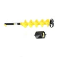 thumbnail image 2 of Electric Auger Bit, Floating Tube Design Ice Auger Bit Extendable Depth  for Outdoor Activities, 2 of 7