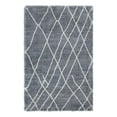 thumbnail image 5 of Unique Loom Soft Touch Shag Collection Area Rug - Dora (5' 1" x 8' Rectangle Pebble Gray/Ivory), 5 of 7