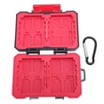 thumbnail image 1 of Memory Card Case, Secure Multi Slot Pressure Resistant ABS Memory Card Storage Case Water Resistant  for XQD Cards, 1 of 7